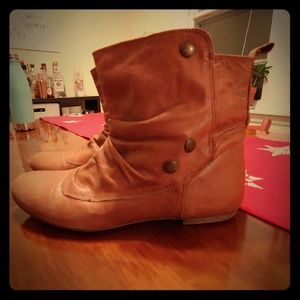 Leather JC Booties